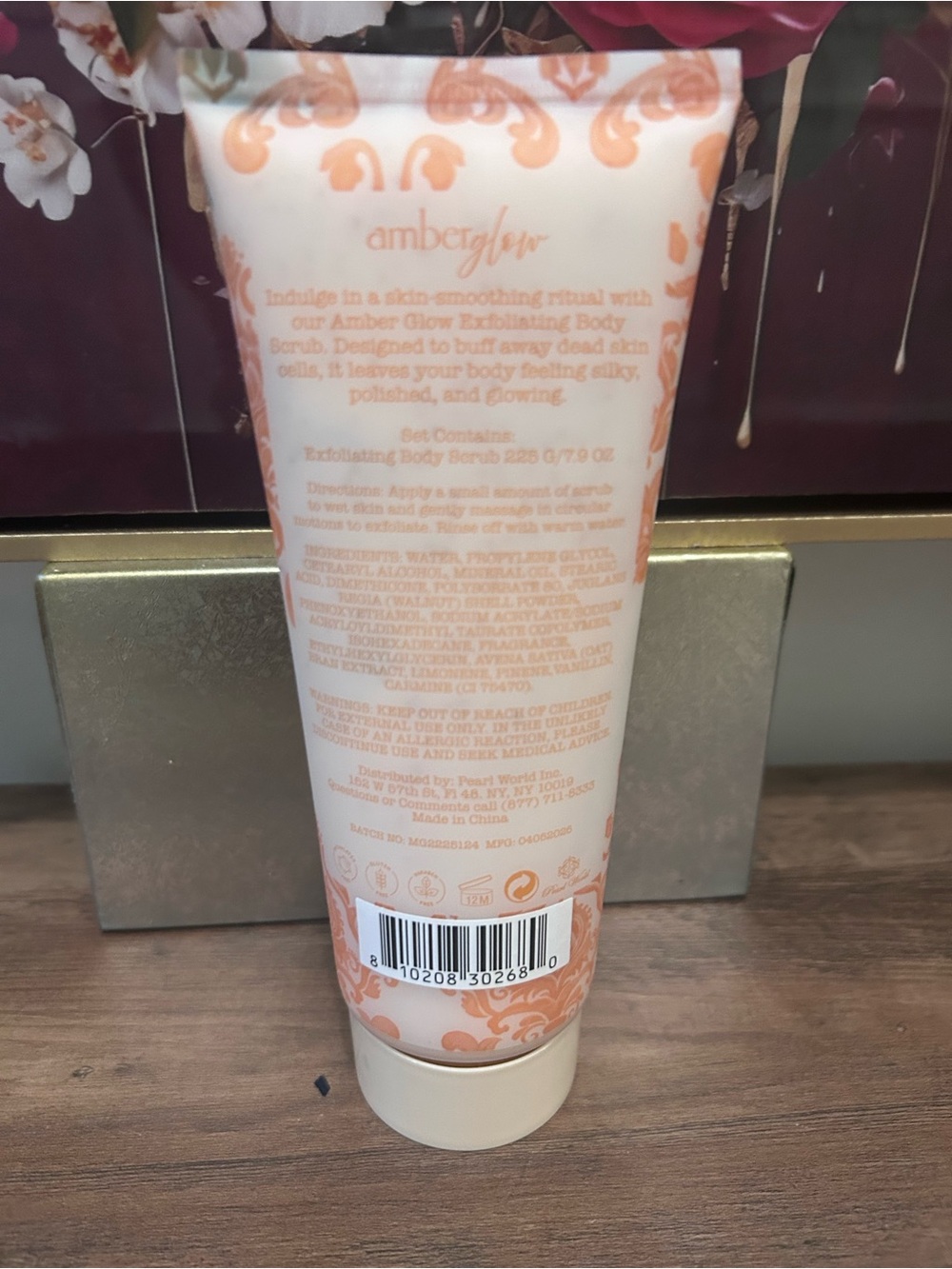 Amber Glow Sun Kissed Citrus Exfoliating Body Scrub - Picture 3 of 3